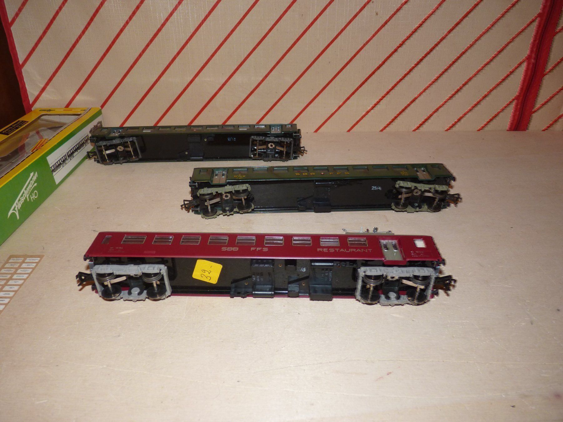 Fleischmann Modellini di ferrovie: Personenzug der SBB Fleischmann Spur H0 – Usato da Rudolfstetten venduto da Rrst1968 2