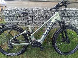 Cilo E Bike Vollgefedert 25 km/h Trekking Tiefer einstieg