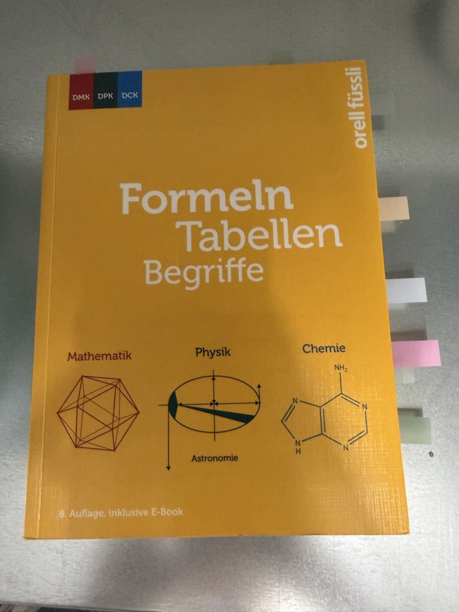 Libri: Formeln Tabellen Begriffe Orell Füssli – Usato da Freienbach venduto da dan_9rjy