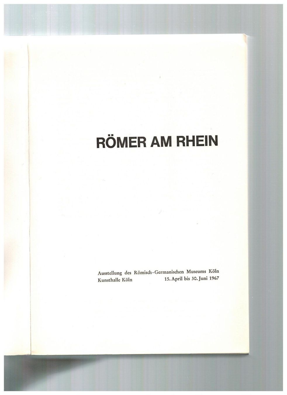 Bücher: Archäologie: Römer am Rhein – Gebraucht aus Biel-Benken BL von rud_yc8p 1