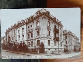 Echt Photo Karte / Zürich - Traubenstrasse - Seewartstrasse 