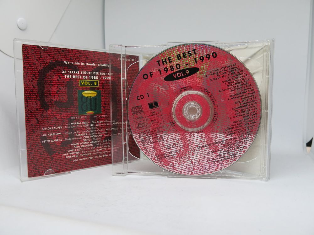 2 CD Set The Best Of 1980 - 1990 Vol 9 / 36 PopHits Der 80er | Kaufen ...