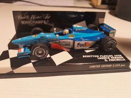 Minichamps 1:43 Benetton 1998 (Fisichella) Launch Version