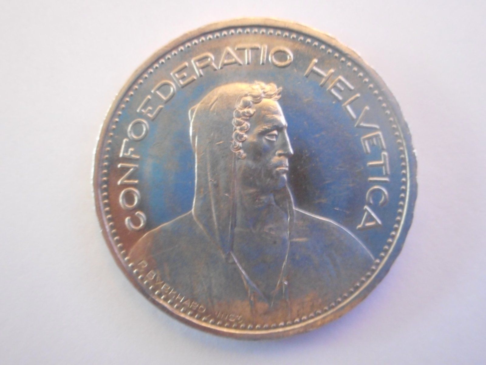Tutti le monete: 5 Fr. 1933 silber  Sammerstück – Nuovo (secondo la descrizione) da Kriegstetten venduto da pizlad2010 2