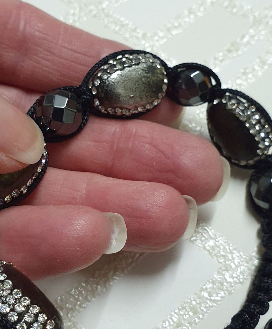 Sonstiger Schmuck: Black Skull Shamballa Bracelets – Neu (gemäss Beschreibung) aus Muri AG von Edlerweiss 3
