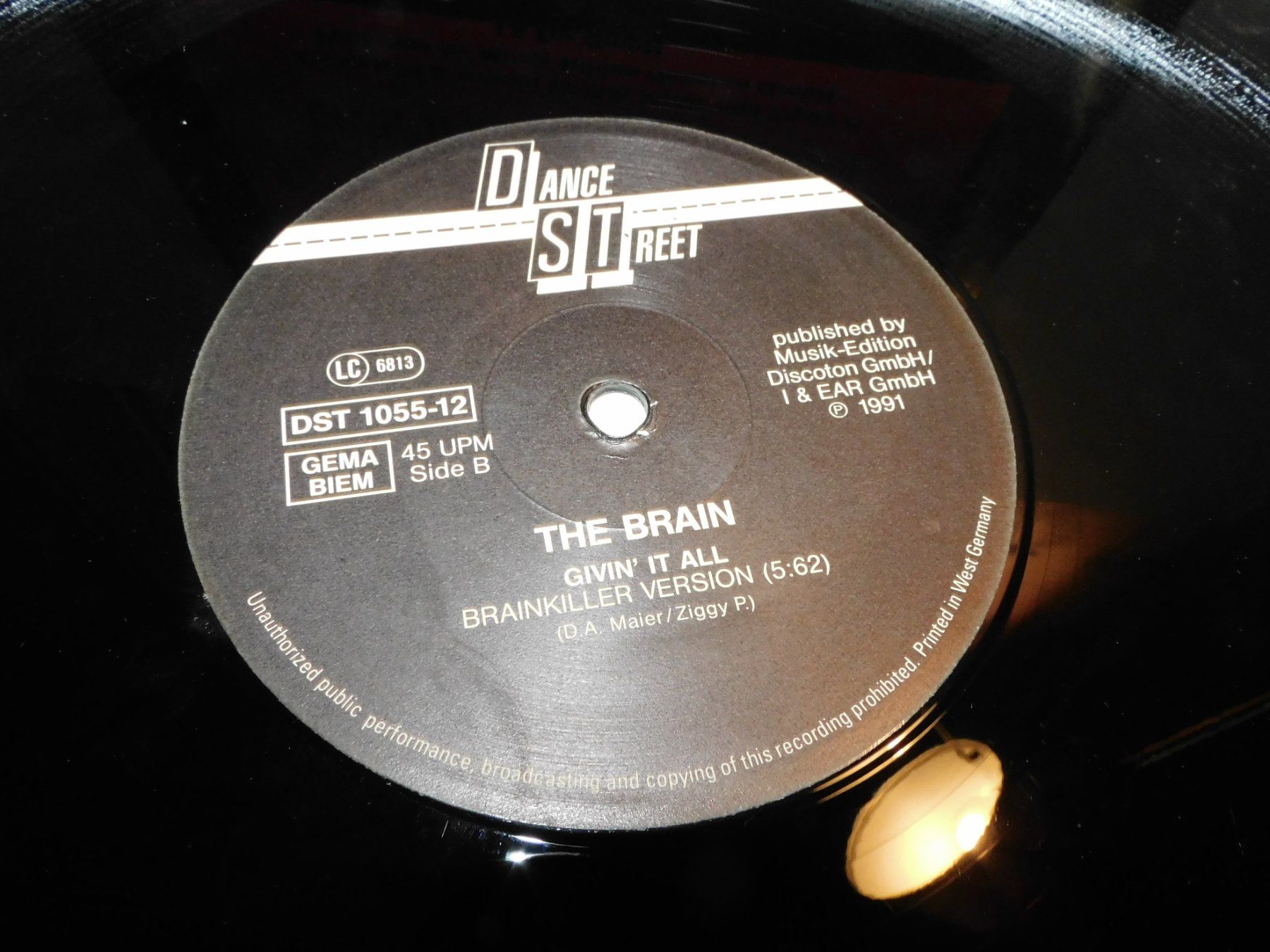 Schallplatten: LP - The Brain Givin it all - Brainkiller Version    LP sind – Gebraucht aus Sursee von 76 3
