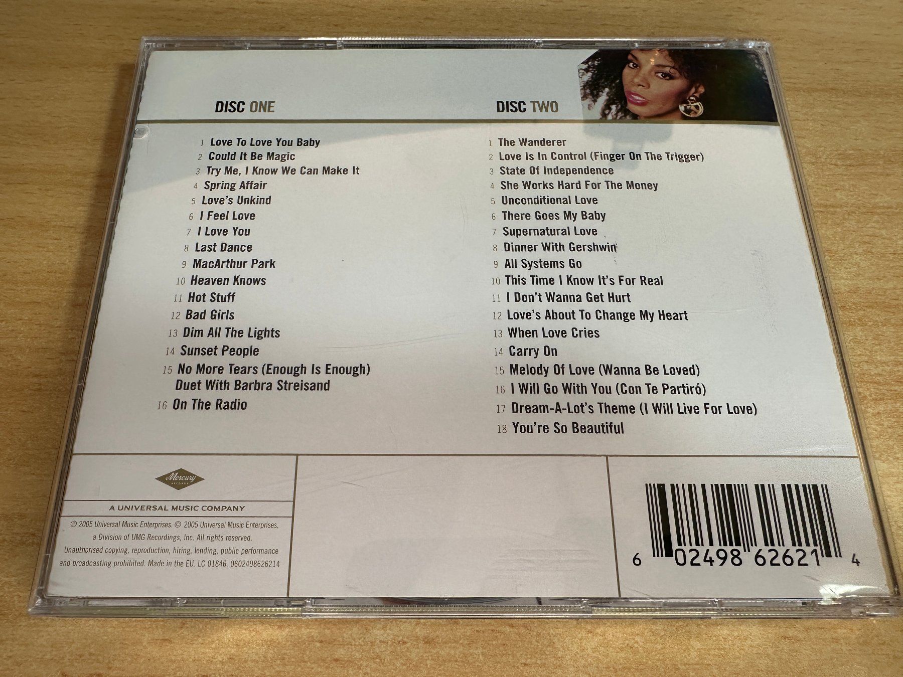 CD: I9 Donna Summer – Gold - 2 CD – Usato da Rikon im Tösstal venduto da Alpenmutz 1