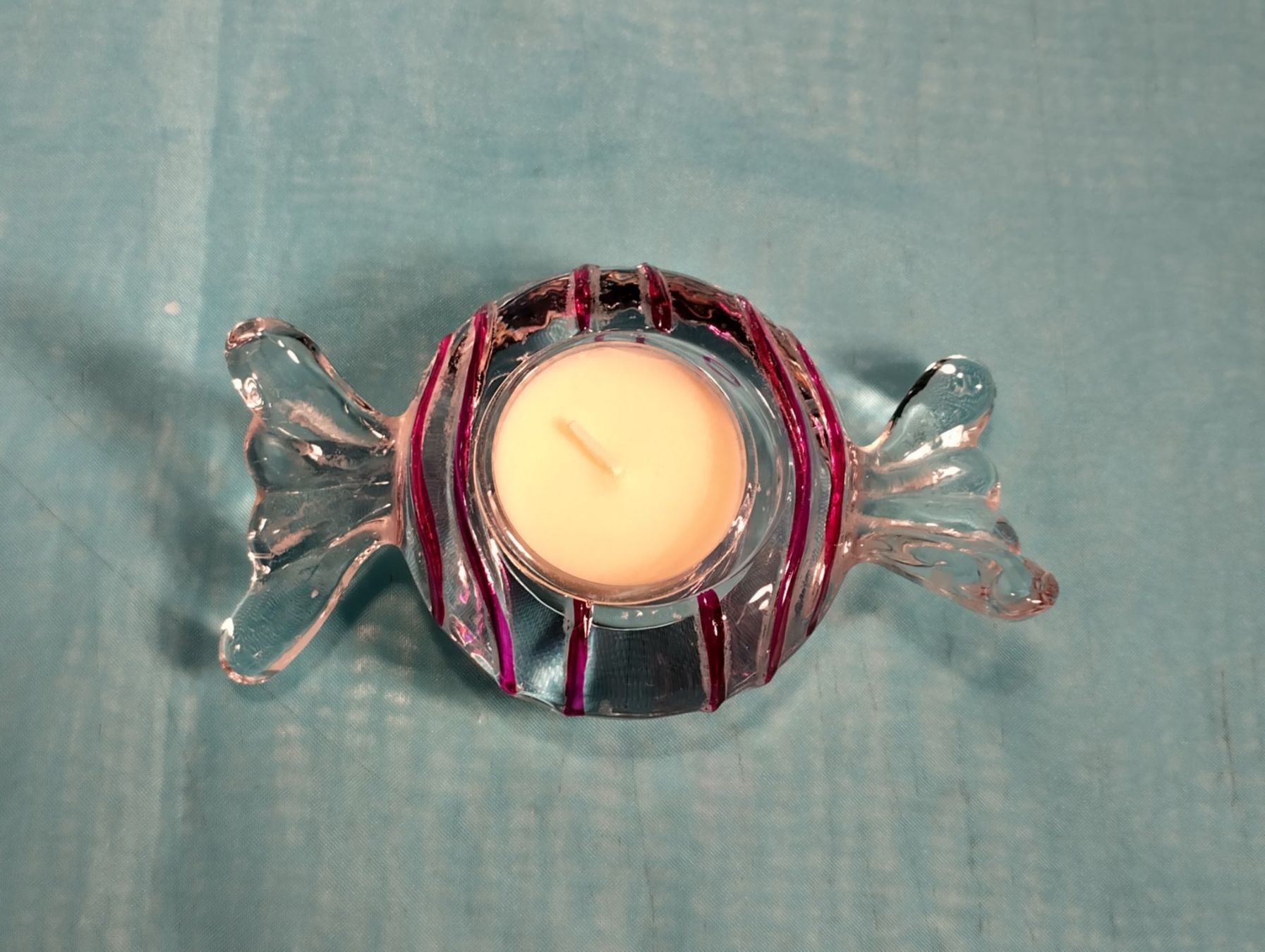 Partylite Portacandele: PartyLite Teelicht Bonbon aus Glas – Nuovo (secondo la descrizione) da Bellach venduto da JingleCherry 1