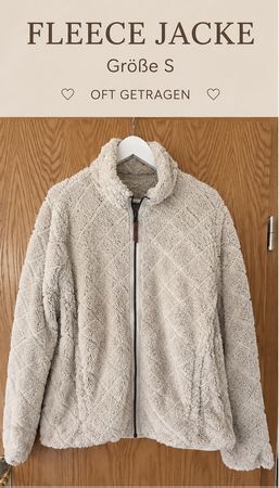 Fleecejacke Grösse S oft getragen
