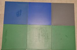 Lego Bauplatten Set verschiedene Farben gebraucht 32x32