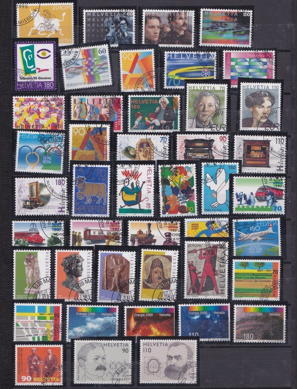 Tutti i francobolli: ET 1993 - 1997 – Nuovo (secondo la descrizione) da Schliern b. Köniz venduto da joni20 1