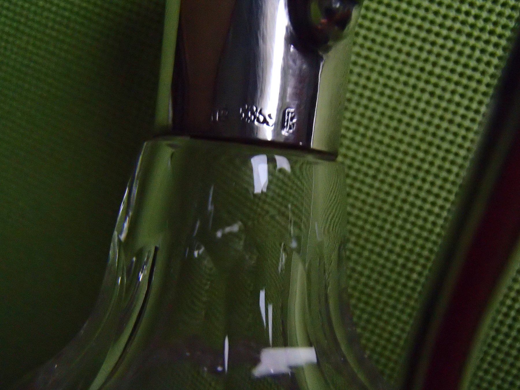 Caraffe: Karaffe mit 835silber Henkel und Ausguss – Usato da Schöfflisdorf venduto da pullux 8