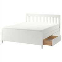 IDANÄS 180*200 Bett mit Stauraum (IKEA)
