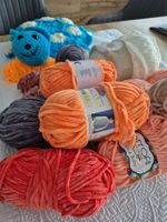 Wolle Paket Chenille Garn viele Farben