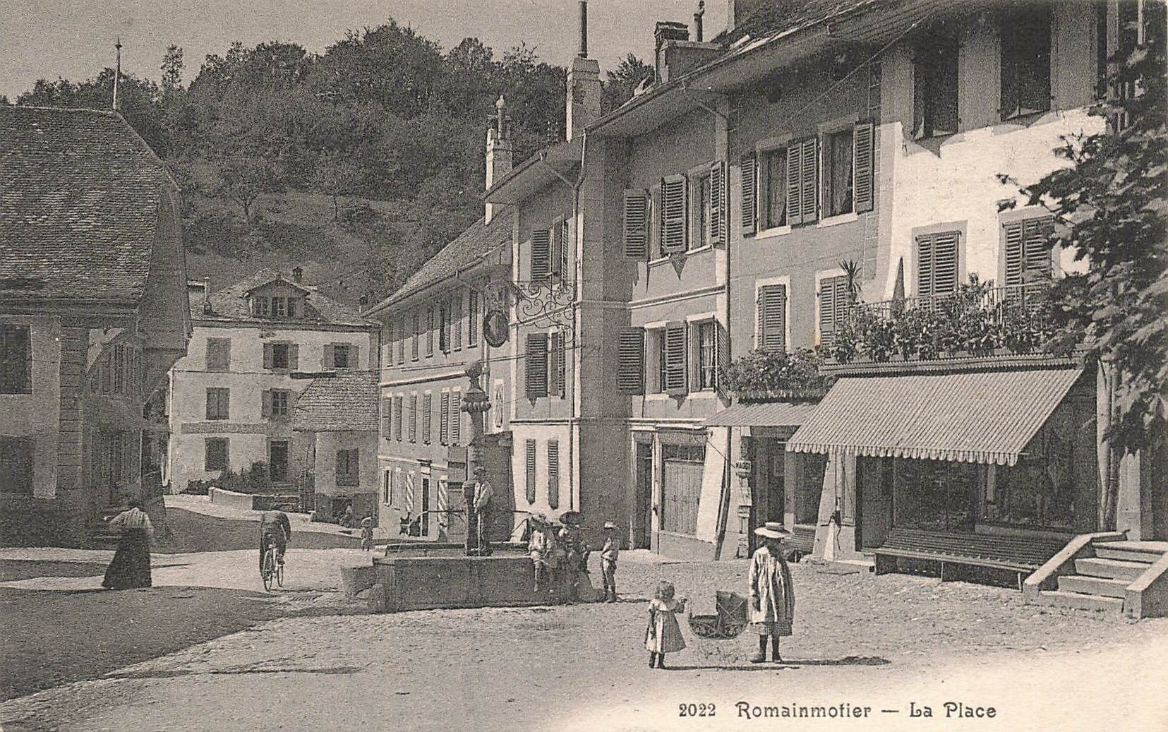 Cartoline postali: Romainmotier – Usato da Biasca venduto da Blenio71