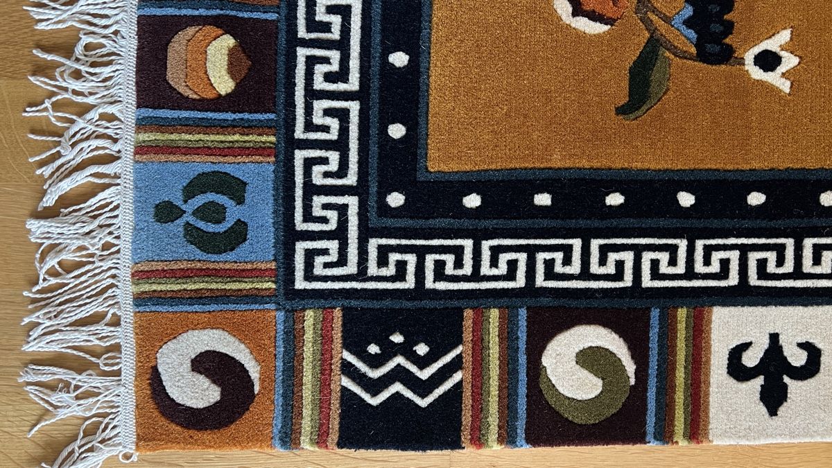 Tappeti: Handgeknüpfter Teppich 90 x 190 cm – Nuovo e nell'imballaggio originale da Wallisellen venduto da tamang_teppiche 2