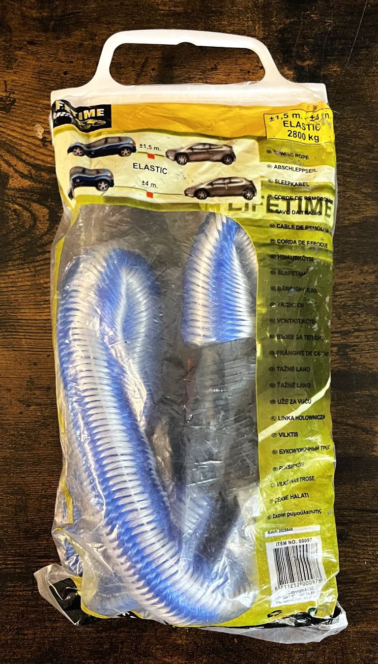 Corde di traino: Flexibles Abschleppseil - 2800 kg – Nuovo e nell'imballaggio originale da Oftringen venduto da Vucki