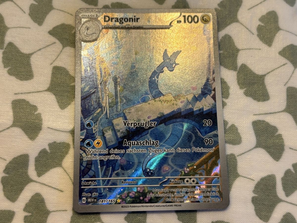 Pokémon Sammelbilder & Trading cards: Pokémon Karte Fragonir – Gebraucht aus Möriken AG von Classics16 2