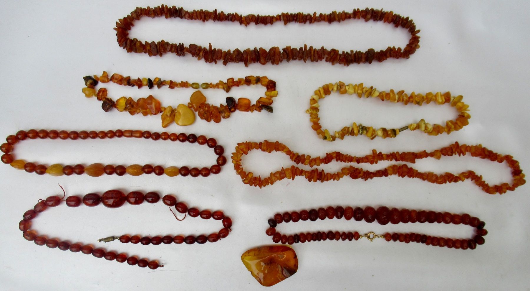 Catenine: Lot Bernsteinkette – Usato da Bern venduto da Colligentes 4
