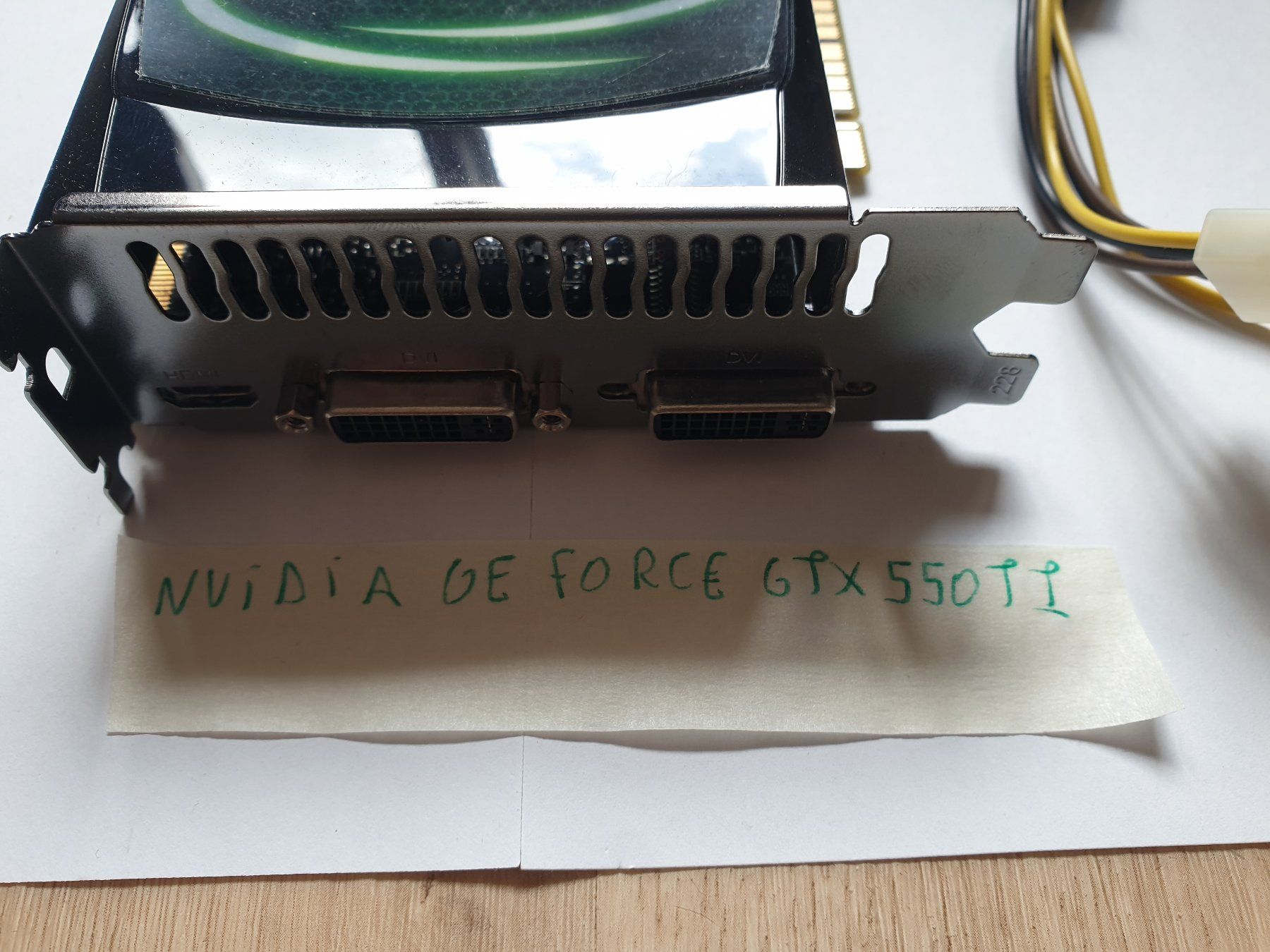 Asus Schede grafiche: Carte graphique Asus GTX550Ti – Usato da Moudon venduto da Amaroli7 1