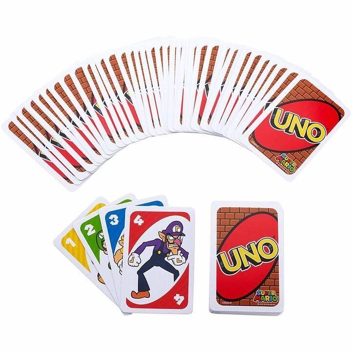 Spiele: UNO - Super Mario – Neu und originalverpackt aus Niederglatt von Spielebros 6