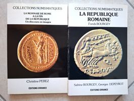 2 livres numismatique romaine