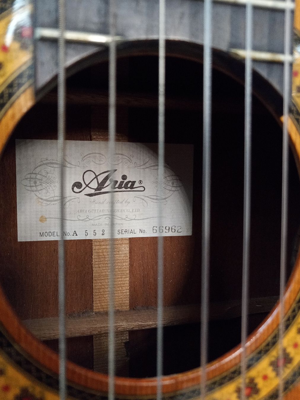 Aria Instruments de musique: Klassische Gitarre Aria A552 – D'occasion à Reiden par Zofi-Brocki 3
