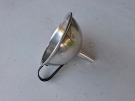toller vintage alter Trichter Entonnoir aus Aluminium