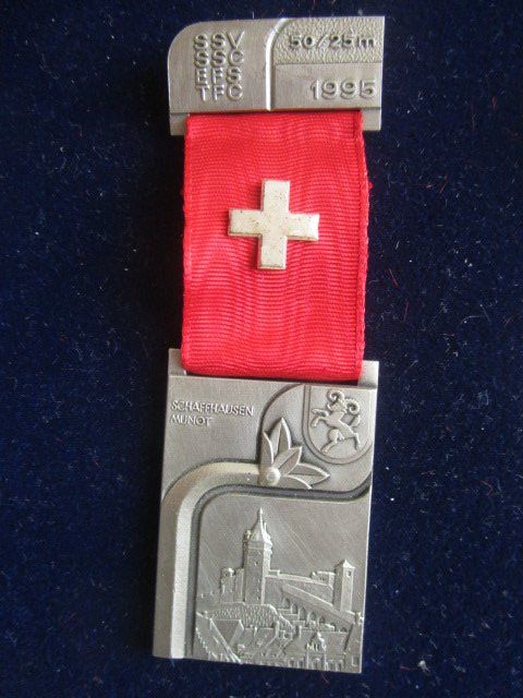 Medaillen: 4 X Eidg. Feldschiessen 300 Meter  1995 -1996 -1997 - 1999 – Neu (gemäss Beschreibung) aus Luzern von Horoskop1 1