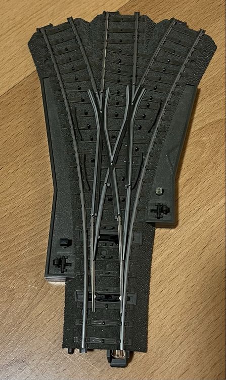 Aiguillage Triple HO - Märklin - Voie K - Croisement - Occasion