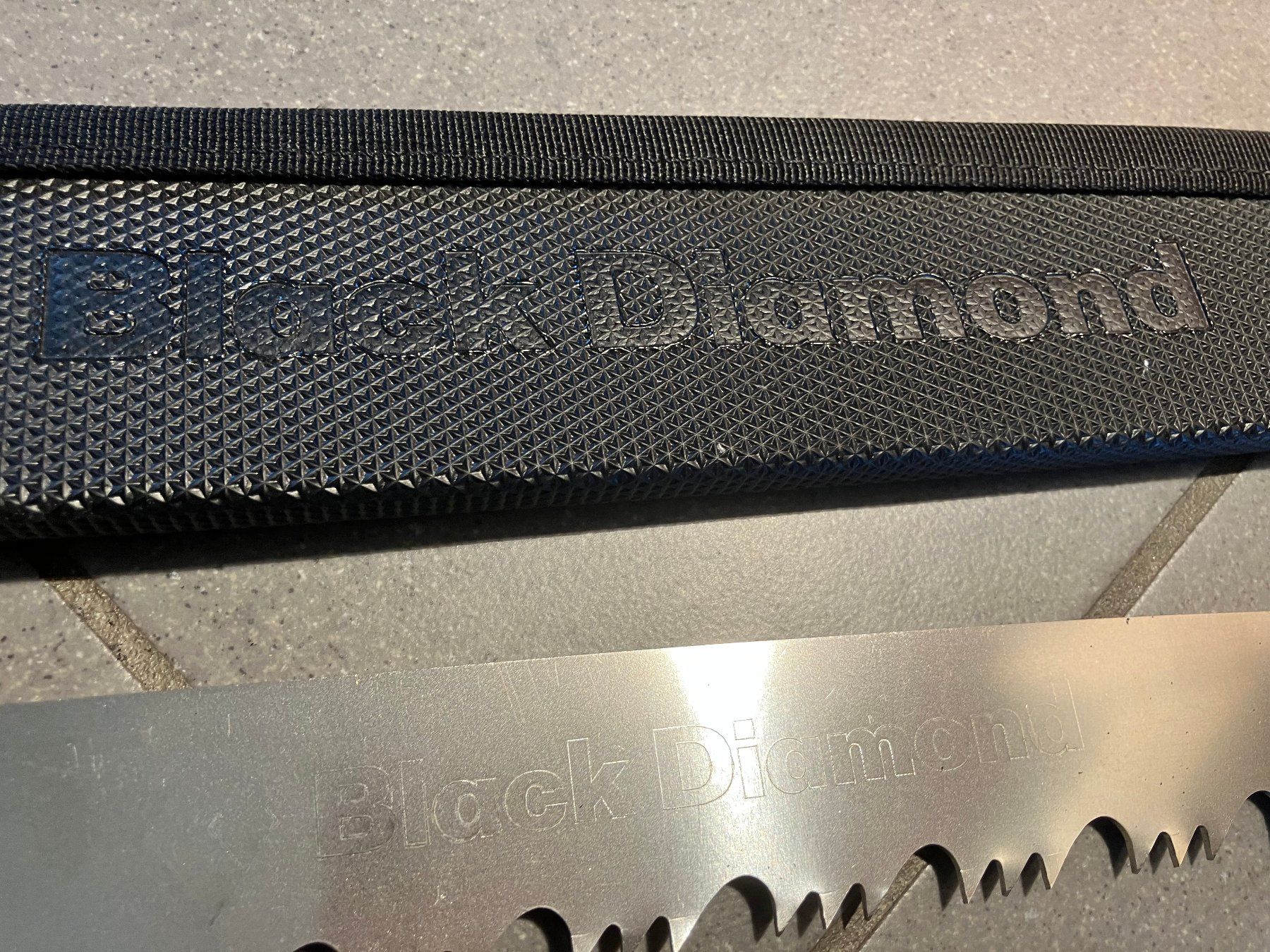 Accessori: Black Diamond Eis-/Schneesäge mit Hülle – Nuovo (secondo la descrizione) da Winznau venduto da gugi2009 1