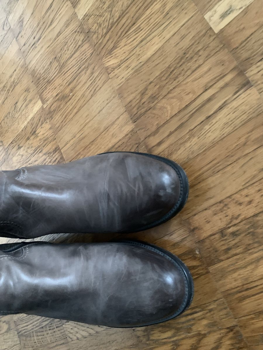 Scarpe da donna: Donna Carolina leder lammfell stiefel – Usato da Zürich venduto da Nikuska32 3