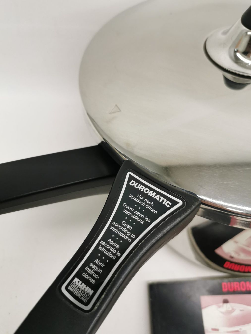 Duromatic Töpfe: Dampftopf Duromatic Kuhn Rikon 5L 22cm – Gebraucht aus Toffen von  2