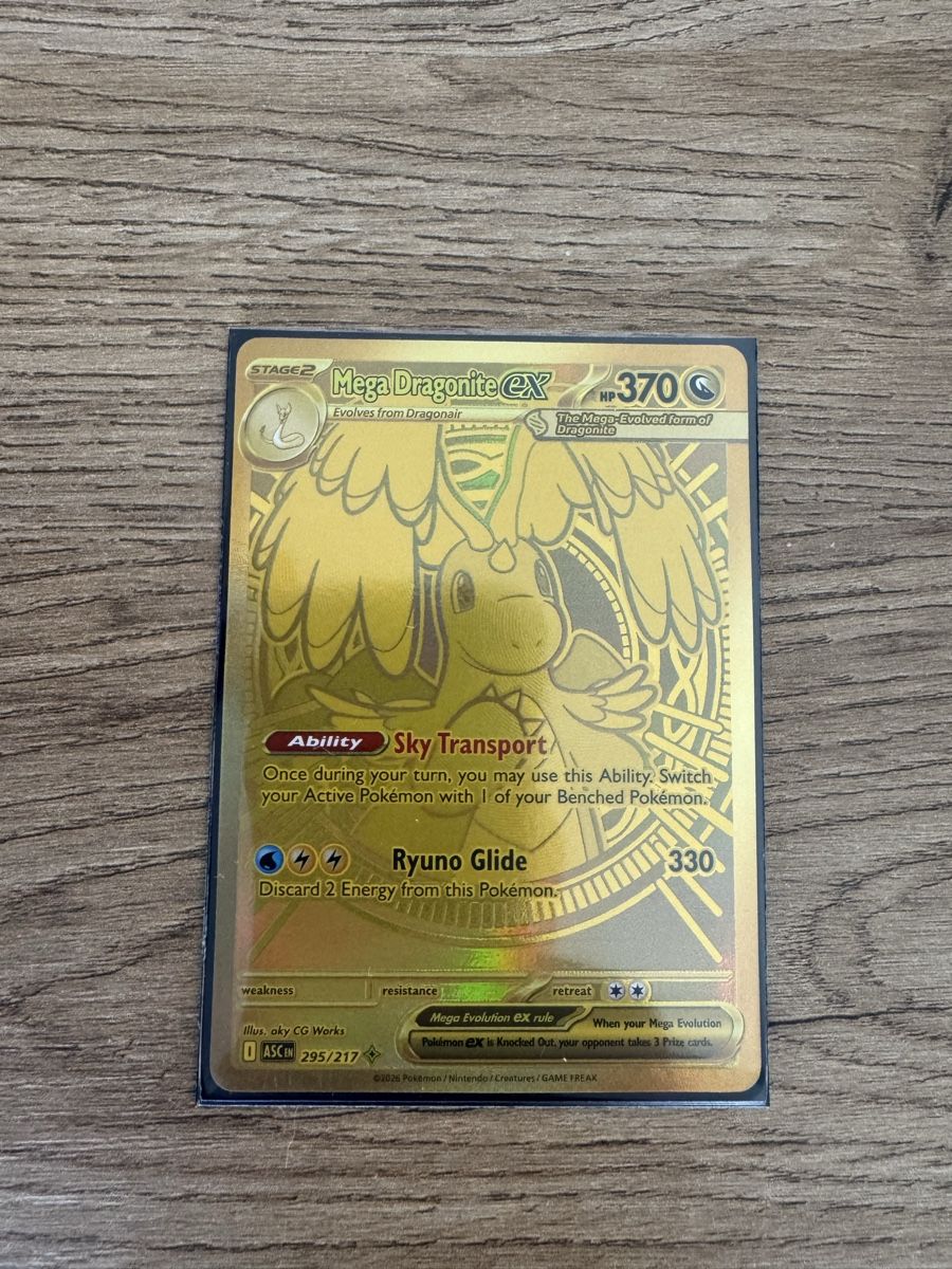 Pokémon Carte collezionabili: Mega Draganite EX 370 Gold NM EN – Usato da Bellinzona venduto da Yanpa