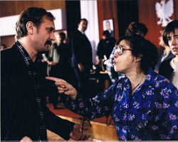 Katharina Thalbach & Andrzej Chyra Autogramm Foto 20x25cm