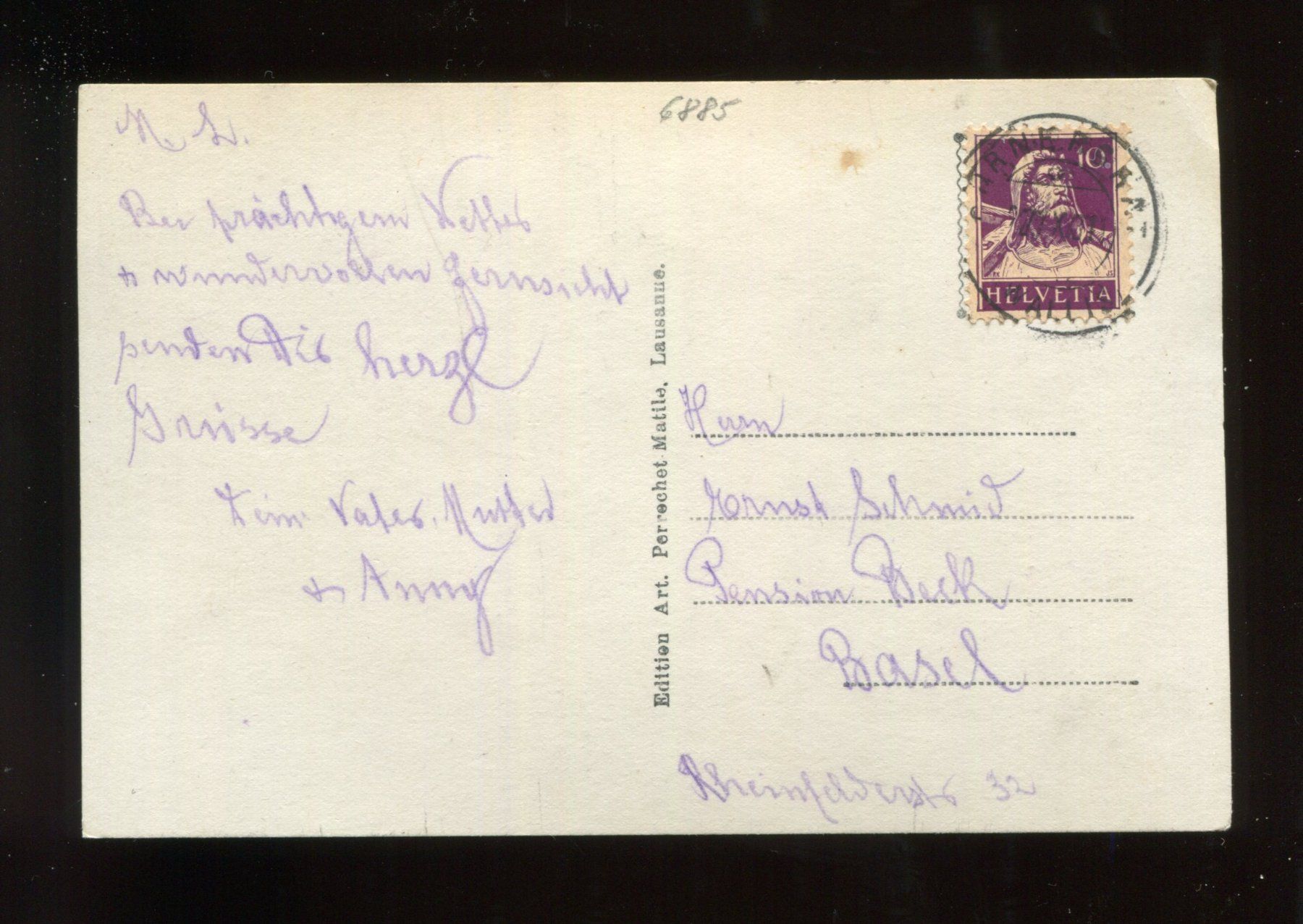 Cartes postales: Matterhorn, Gornergletscher – D'occasion à Aarau par Elmaar41 1