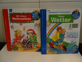 Wieso Weshalb Warum Bücher, 2 Bänder (10 & 34), ab 4 Jahre!