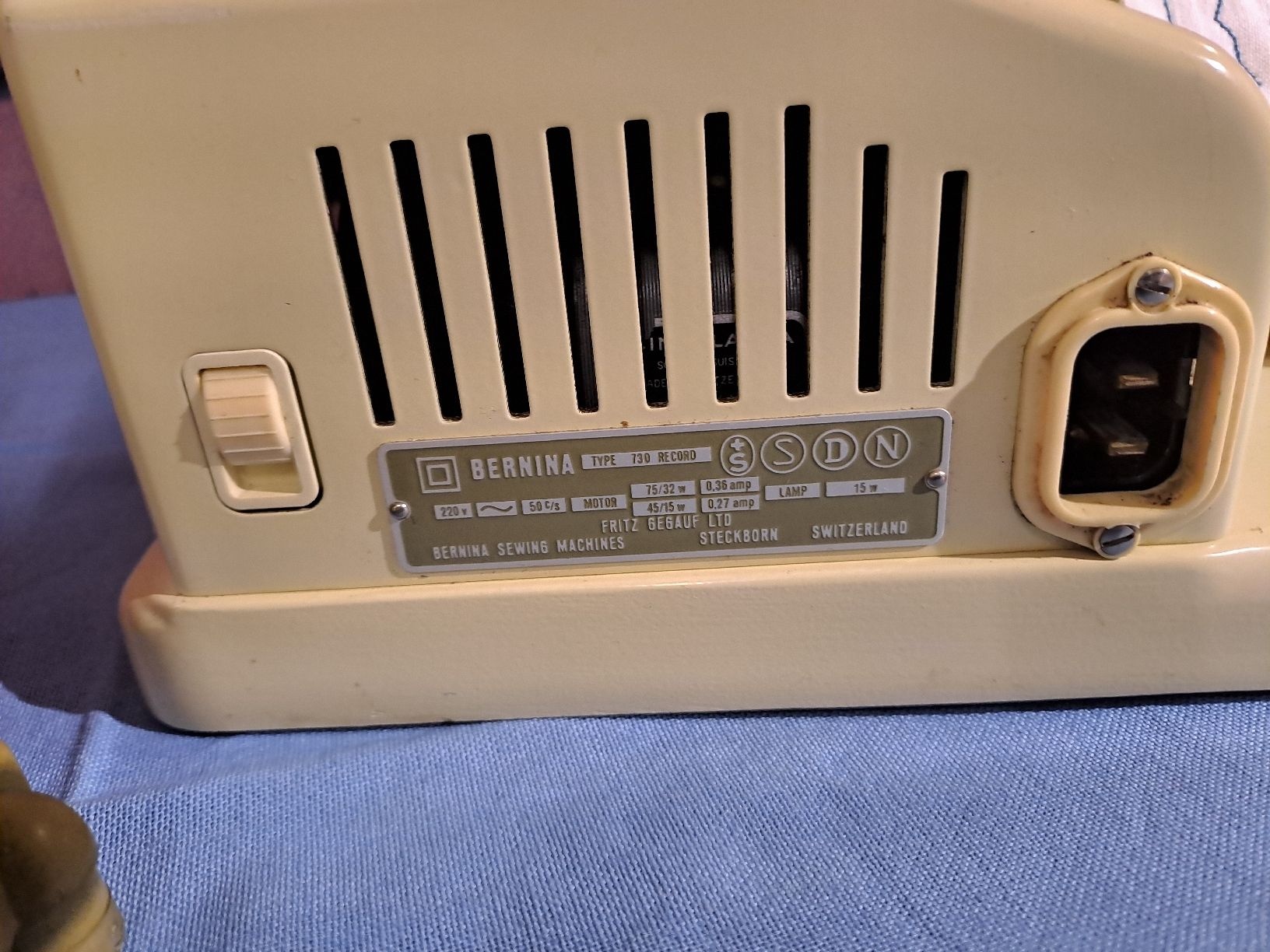 Bernina Macchine da cucire: Bernina 730 record – Usato da Belp venduto da amalija 3