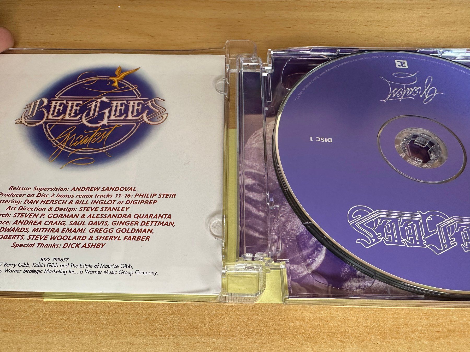 CDs: V1 Bee Gees – Greatest - 2 CD – Gebraucht aus Rikon im Tösstal von Alpenmutz 2
