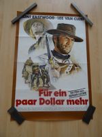 Original Filmplakat: Für ein paar Dollar mehr mit C.Eastwood