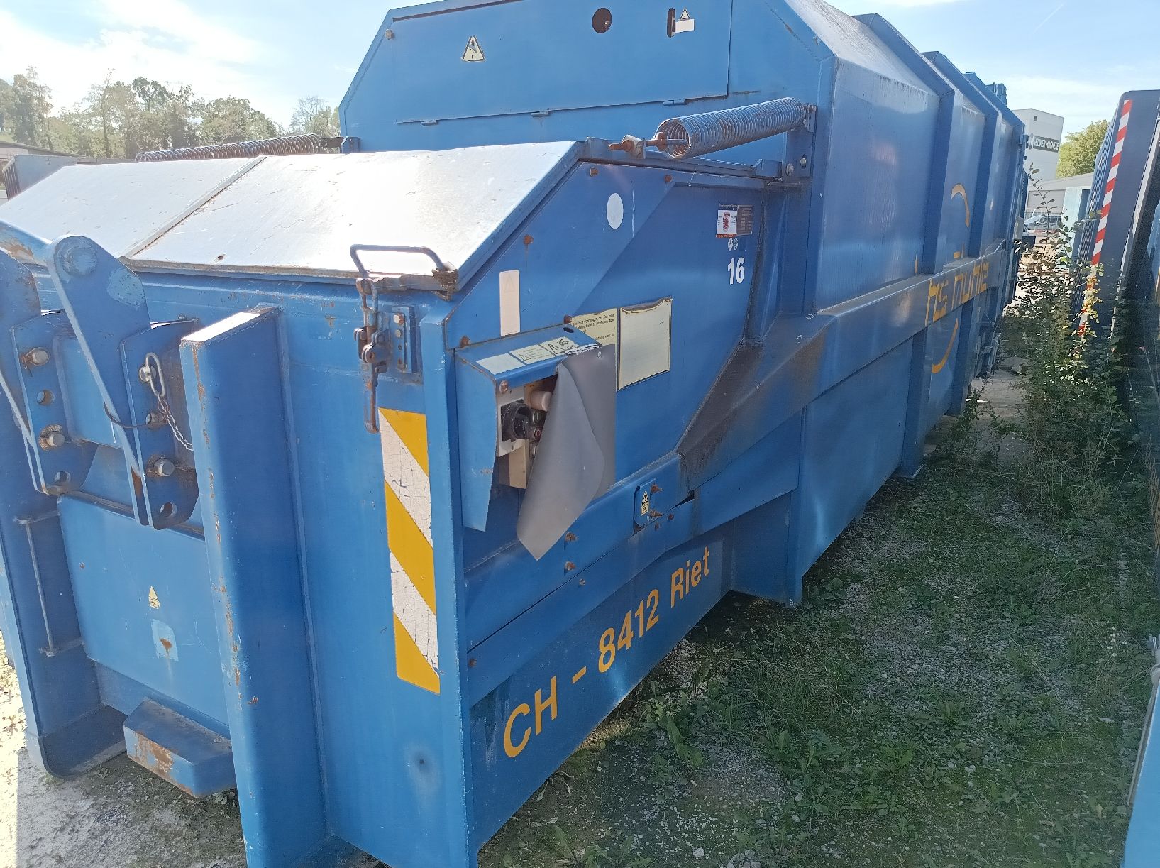 Pöttinger Baucontainer: Presscontainer 24m3 – Gebraucht aus Riet (Neftenbach) von arm_8255 4