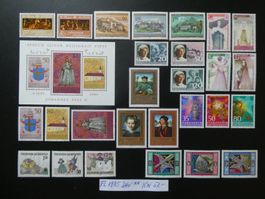 FL 1985 Jahr postfrisch zu 10% Katalog!!