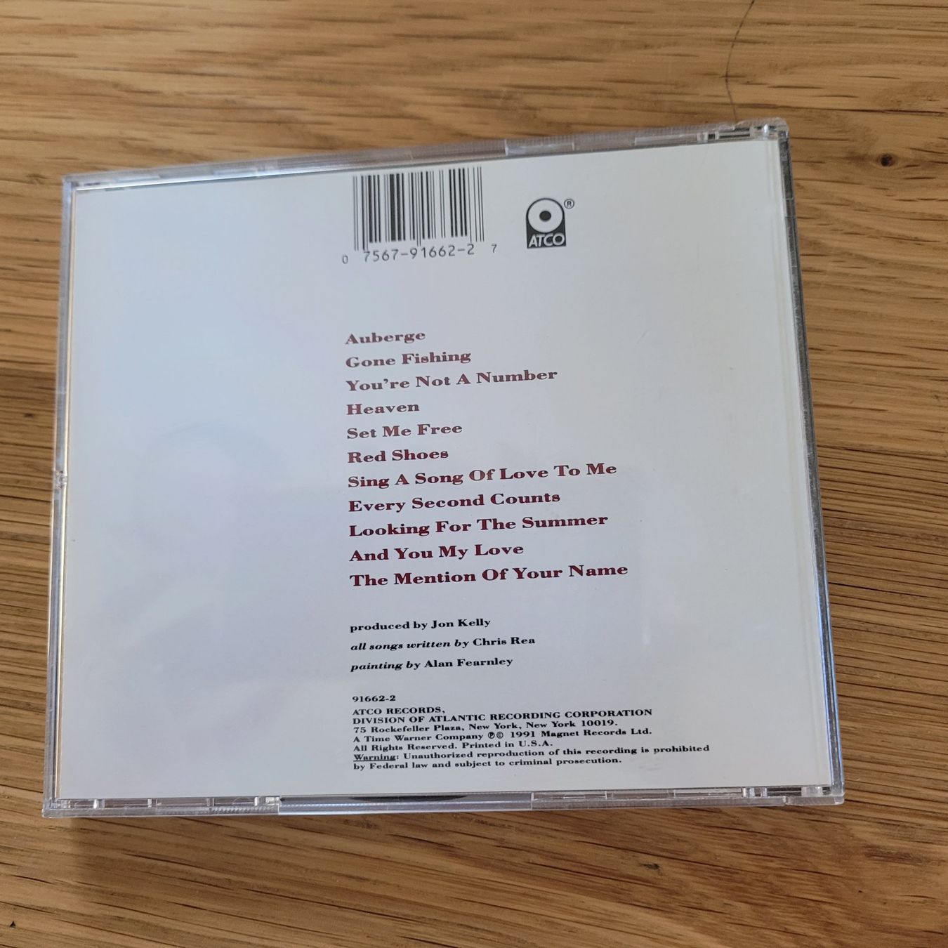 CD: CD Chris Rea Auberge – Usato da Biel/Bienne venduto da Destockweb 2