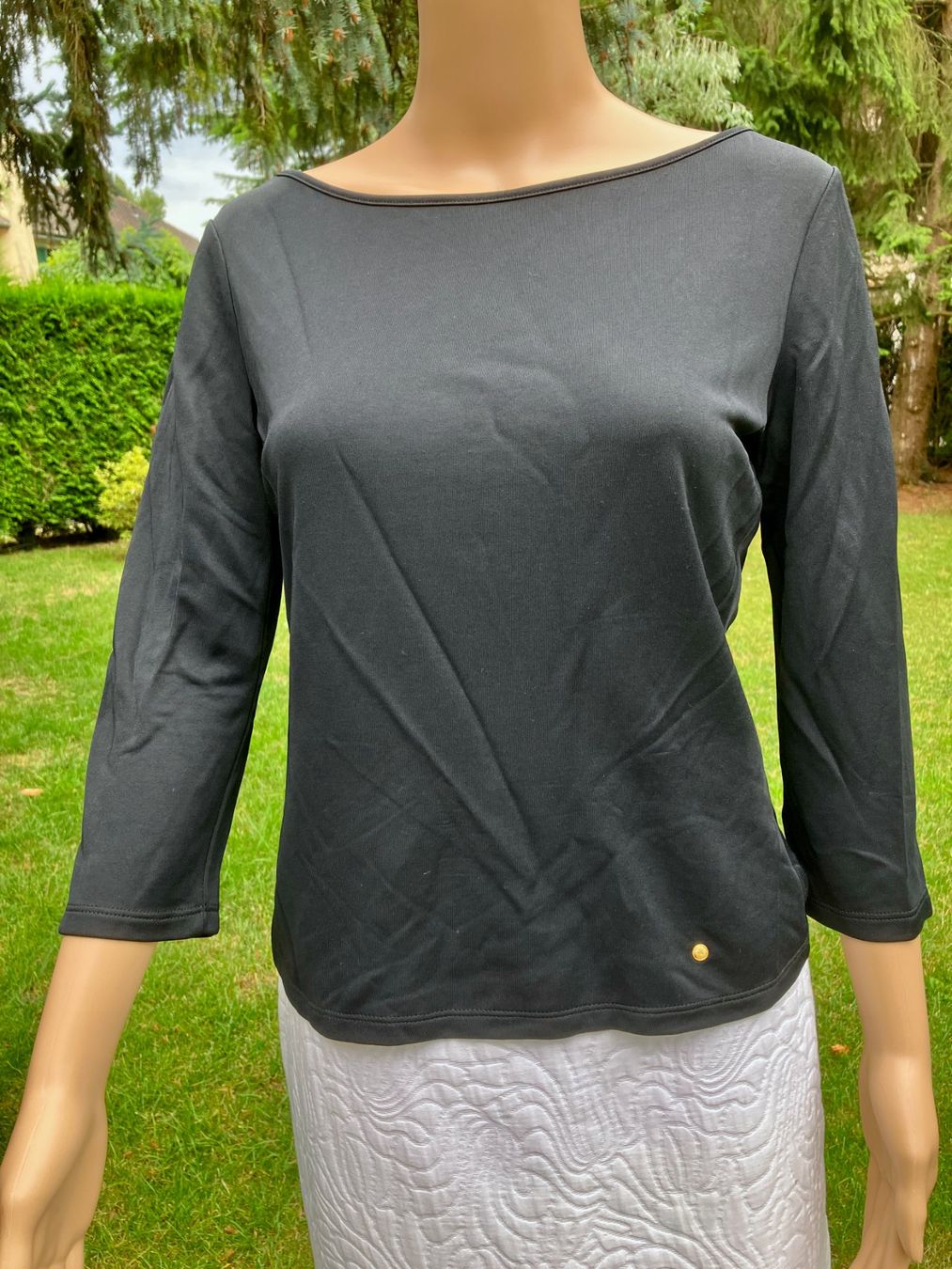 Versace Top: Versace Classic V2 top, noir. Small – Usato da Chêne-Bougeries venduto da Vintage-Era