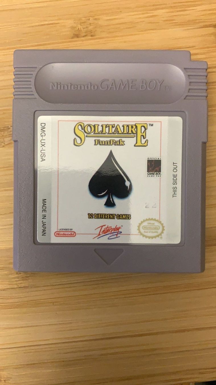 Giochi: Solitare für Gameboy – Usato da Gebenstorf venduto da RetroFuture