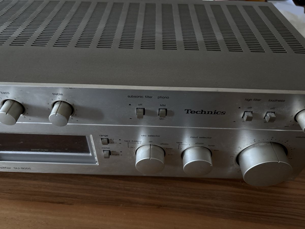 Technics Amplificatori: Technics SU-8055 Stereo Integrated DC Amplifier gebraucht – Usato da st.gallen venduto da Garagen_Verkauf