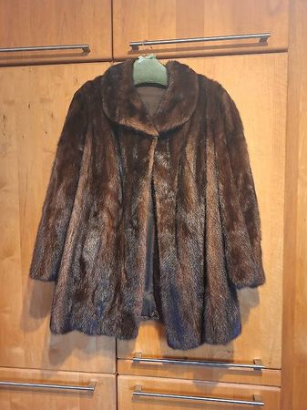 Veste en fourrure vison