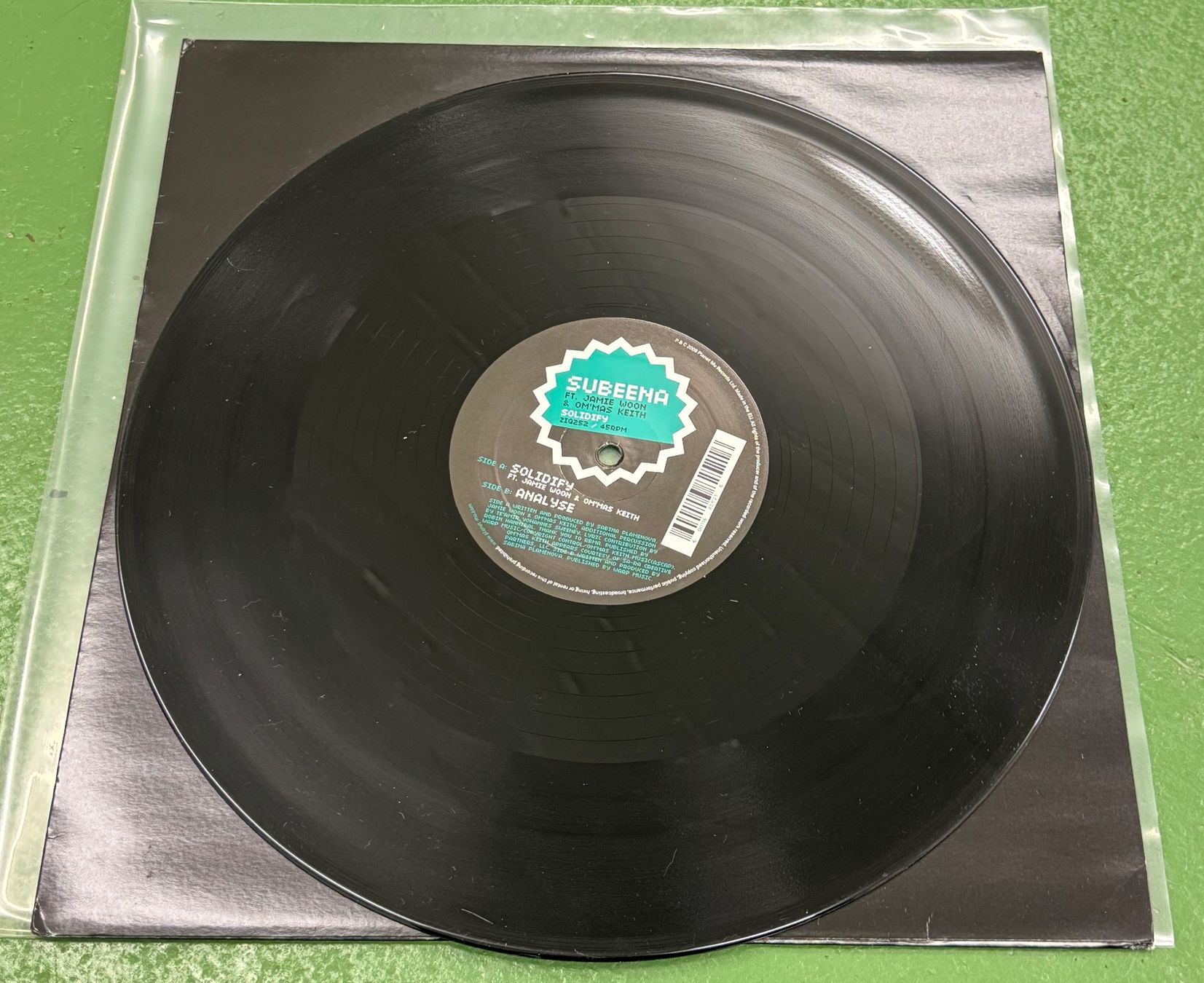Schallplatten: Subeena Ft. Jamie Woon & Om'Mas Keith – Solidify – Gebraucht aus Basel von Ostschweiz06 1
