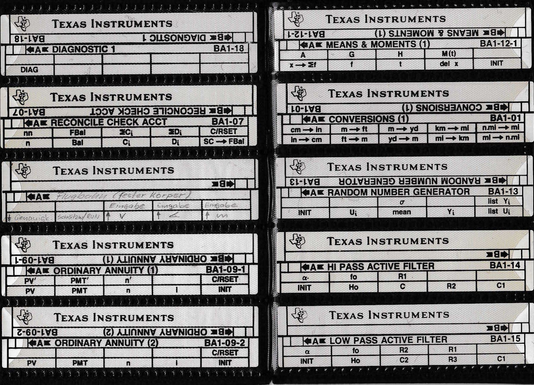 Texas Instruments Taschenrechner: Texas Instruments SR 52 – Gebraucht aus Wangen ZH von Jleh 2