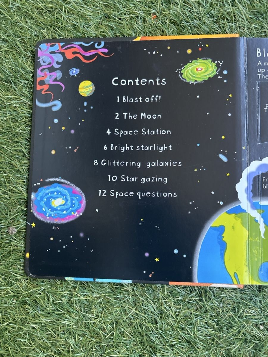 Libri: Kinderbuch Look inside Space Usborne gebrauchter Zustand – Usato da Basel venduto da sid160 1